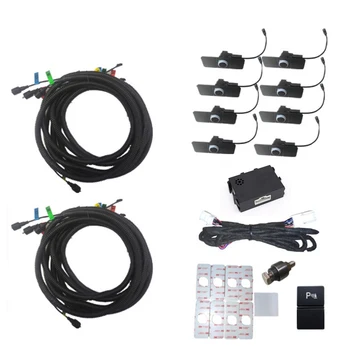 ZJCGO Parkovací Senzor Kit Car Parktronic Podsvietenie Zadnej strane Radar Monitor Systému pre Honda HR-V HRV Vezel MK2 2015~2022